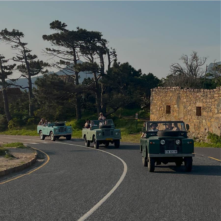 Cape Town classic Land Rover tours in South Africa