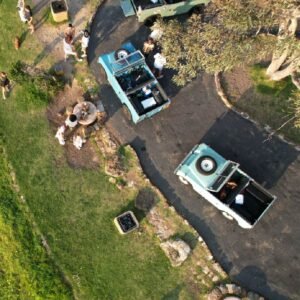 Book a vintage land rover for events in Cape Town