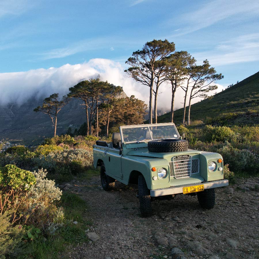 Land Rover tour around Cape Town and Seaboard